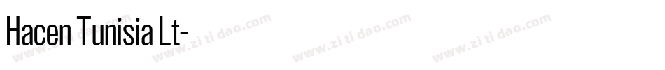 Hacen Tunisia Lt字体转换